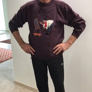 Nino Severi Italian mens sweater